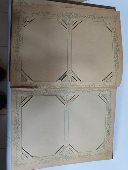 Antiguo Album De 1940 Para Fotos O Postales 1