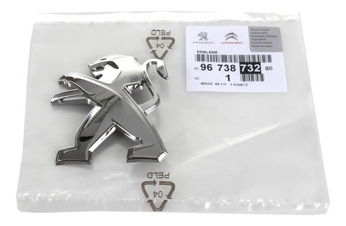 Insignia Escudo Leon Capot Peugeot 208  Original 1