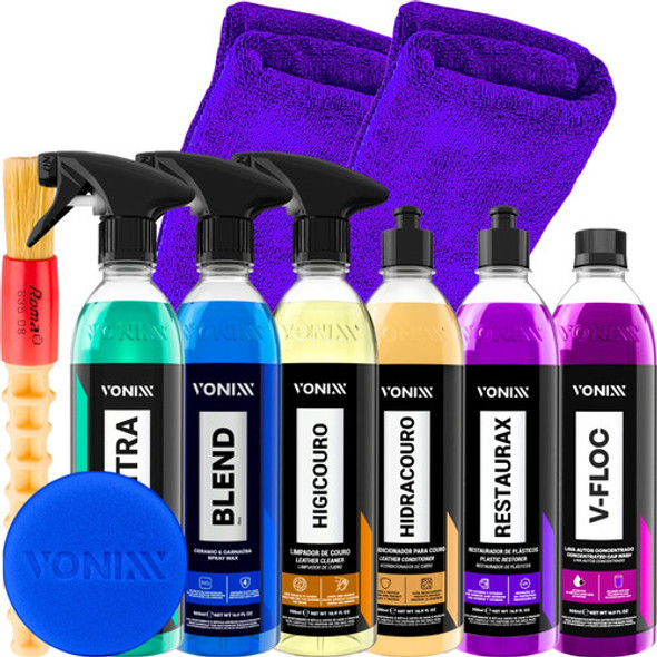 Kit V-floc Blend Sintra Fast Restaurax Hidracouro Vonixx 0