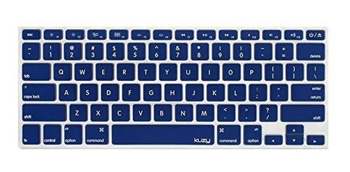 Kuzy - Navy Blue Funda Para Teclado Funda De Silicona Para M 0