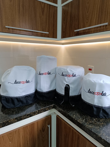 Kit 4 Capas Liquidificador Panificadora E Outros Doce Lar 0