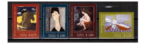 1996 Centenario Museo Bellas Artes-  Argentina Mnh 0