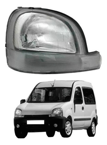 Optica Derecha Giro Cristal Kangoo 07/08 Original Renault 0