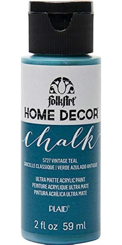 Folkart Vintage Teal Home Decor Chalk Furniture & Craft Pain 0