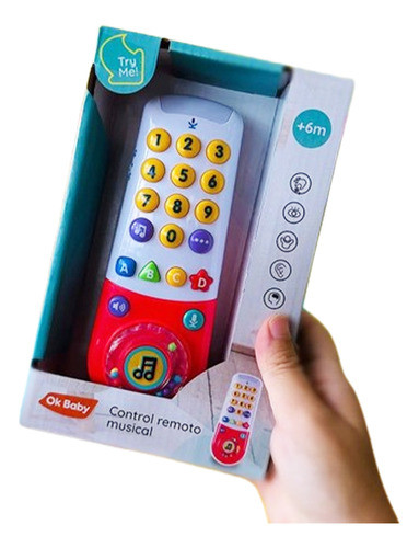 Mi Primer Control Remoto Musical Ok Baby +6m 1