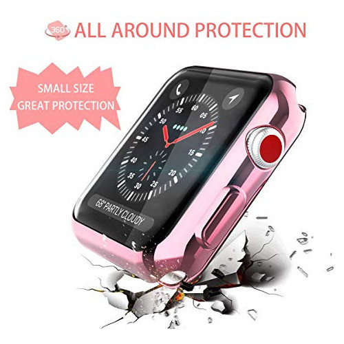 Cubierta Ultrafina Transparente Para Apple Watch 42 Mm 1