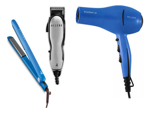 Combo Profesional Allure Maquina  + Secador + Planchita 0