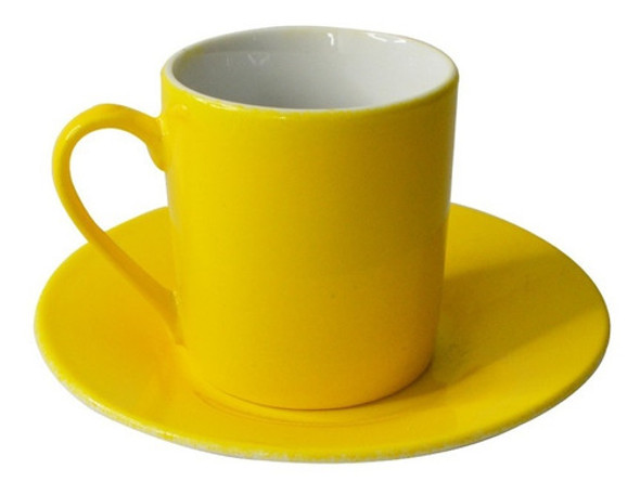 Juego De Café Ceramica De 12 Pzas De Color 0