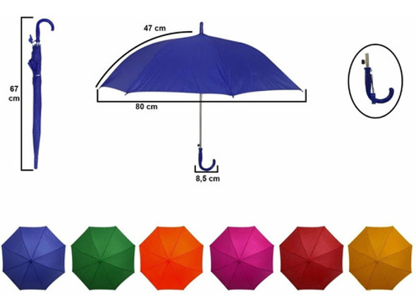 Sombrinha Colorida Com 30 Peças. 0