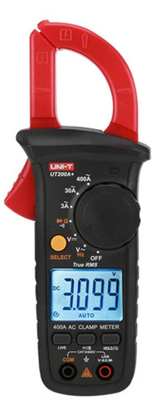 Uni-t Pinza Amperométrica Digital Ca 400a Truerms Ut200a+ 0