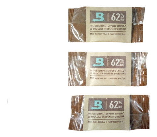Boveda 62% O 58% - 4 Gramos Regulador Humedad X 3 Unidades 0