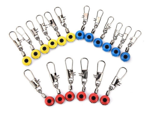 Mosqueton Con Esmerillon28 Mm Azul S X 20 Unidades 0