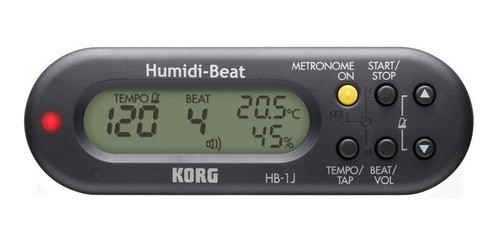 Korg Humidi-beat Metronomo Detector De Temperatura Y Humedad 1