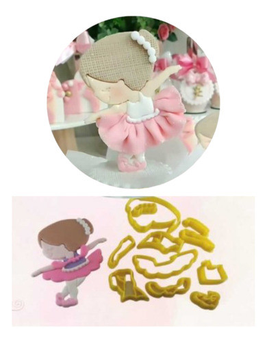 Cortador Bailarina 10cm 0