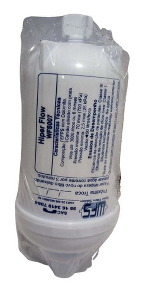Filtro De Água Hiper Flow Bebedouro Universal Wfs007 0