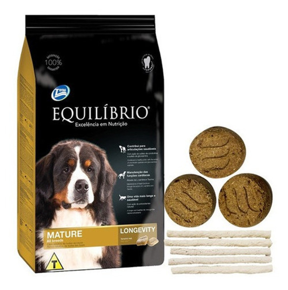 Ración Comida Equilibrio Adultos Mayor Longevity 15 Kilos 0
