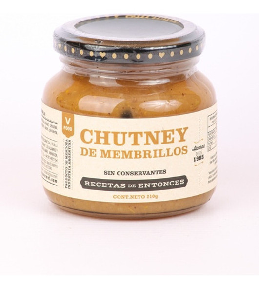 Pack X 3 Chutney De Membrillos Recetas De Entonces X 210 Grs 0