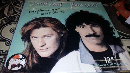 Daryl Hall John Oates Everything Your Heart Desires Maxi 88 0