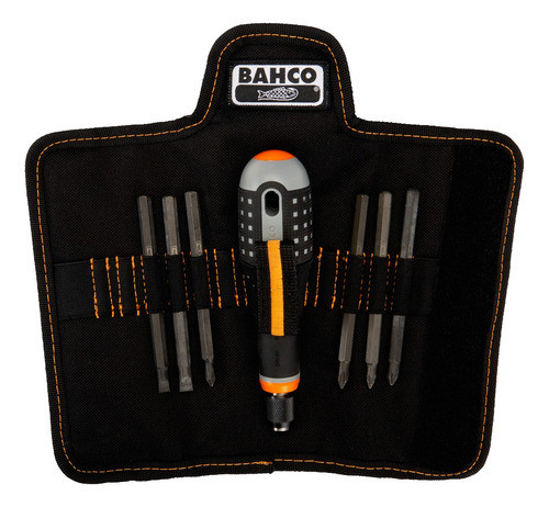 Destornillador Bahco 6 Puntas Intercambiables Estuche Ergo 0
