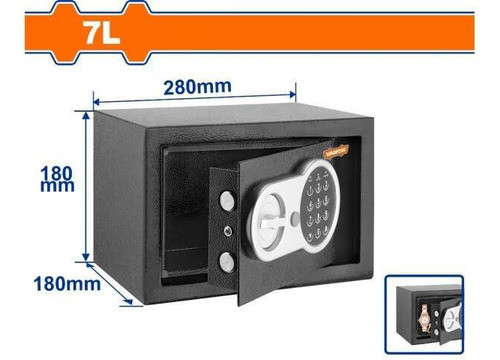Caja Fuerte Digital 7l Wadfow Web1518 - Ynter Industrial 0