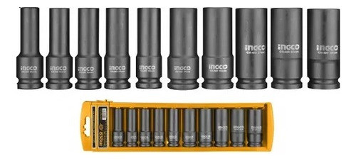 Juego 10 Dados 1/2  Impacto Profundos Ingco Hkissd12102l 0