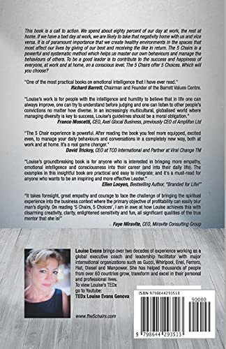 Book : 5 Chairs 5 Choices Own Your Behaviours, Master Your. 1
