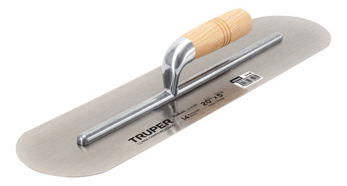 Llana Canto Redondo Mango Madera 50x13cm Truper - Ynter Indu 0