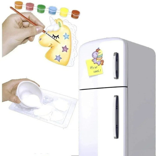 Juliana I Love Unicorns Set Diseña Tus Imanes Tictoys Full 1