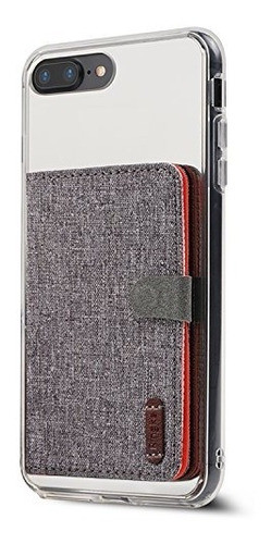 Ringke Flip Card Holder Id Adhesivo 3m [gris] Premium Stick 0