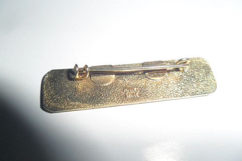 Berlitz Pin Prendedor Dorado Milled Chile 1