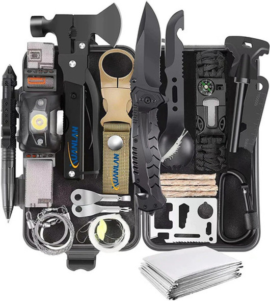 Kit De Supervivencia De Emergencia Para Acampar/senderismo 0