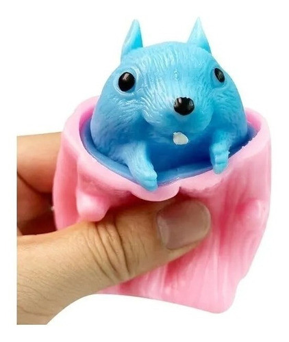 12 Ardillas Squishy Antiestres Toy Apretar Evil Squirrel 1