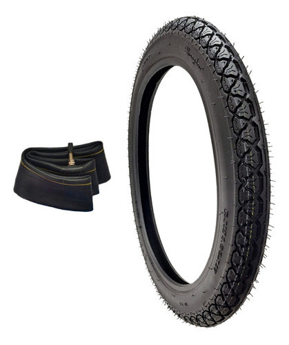 Cubierta + Camara Moto 250 17 Kymco Visa R 110 0