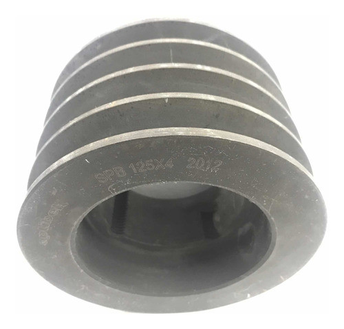 Polea 125 4b Fundicion Nodular, Balanceada, Con Cono Eje 38 1