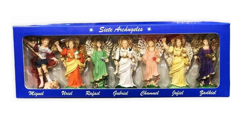 Figuras 7 Arcangeles Coleccion Completa Artesanales 10 Cm 0