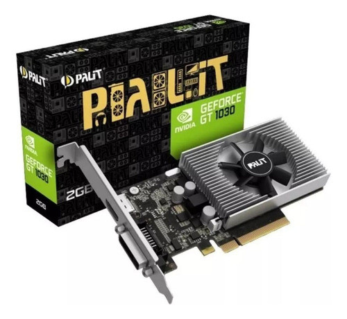 Tarjeta Video Palit Geforce Gt 1030 2gb Dvi Hdmi Tranza 0