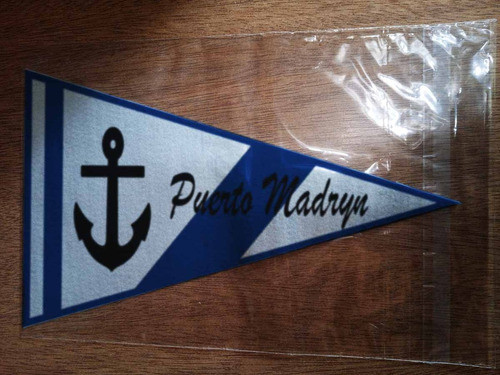 Banderin Paño Colección Guillermo Brown Madryn 0