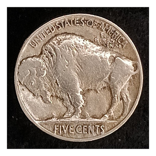 Estados Unidos 5 Cents 1935 Mb Km 134 Bisonte 1