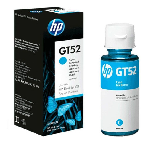 Cartucho Hp Gt52 Cyan L415w 0