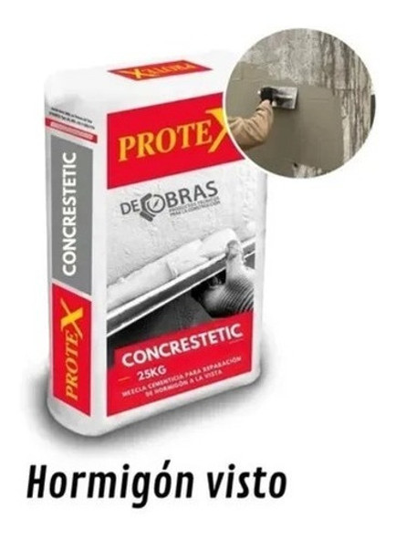 Protex Concrestetic Bolsa X 25 Kg 0