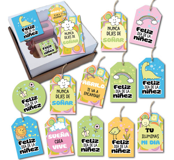 Kit Imprimible Día De La Niñez 3 Tags, Etiquetas, Tarjetas 0 Kit Imprimible Día De La Niñez 3 Tags, Etiquetas, Tarjetas 0