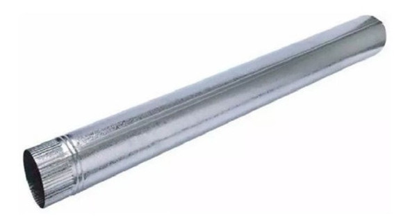 Caño De Chapa Galvanizado 4 Pulgadas Ventilacion Zingueria 0