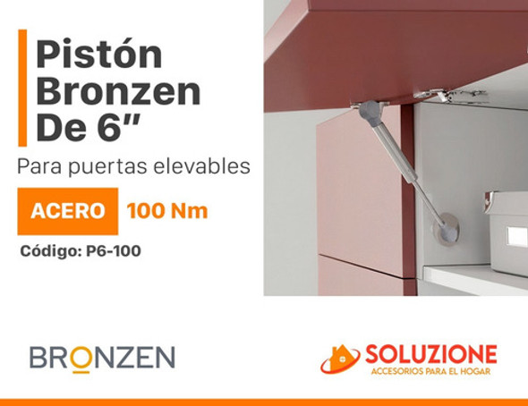 Pistón A Gas Mini Elevador Puerta Mueble Alacena 100 Newton 1