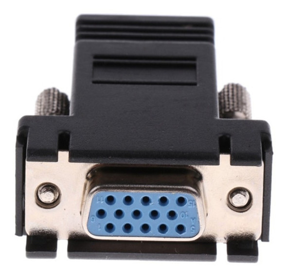 Adaptador Rj45 A Vga Hembra Utp 0
