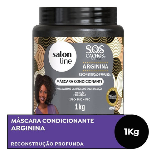 Salón Line. Mascara Condicionante Arginina. Reconstrucción 1