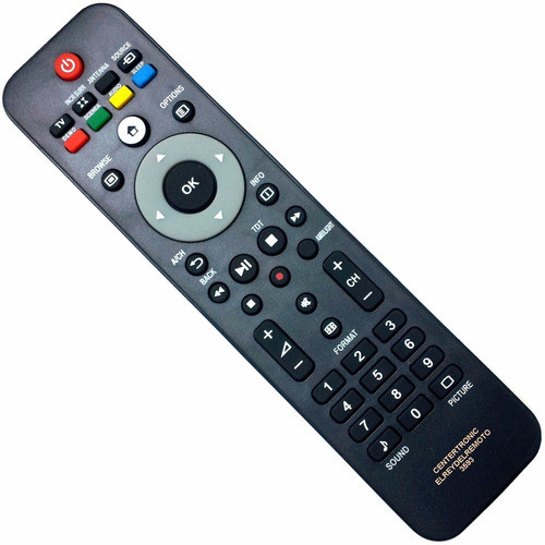 Control Remoto 32pfl5605d/77 Para Philips Lcd Tv 0