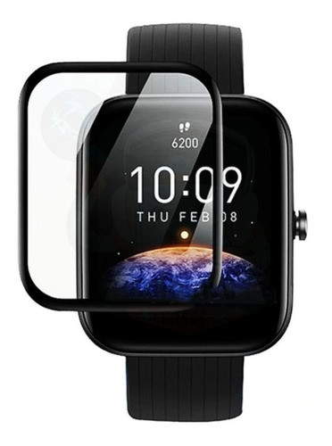 Kit 2x Película 3d Nano Para Novo Amazfit Bip 3 Cobre A Tela 1