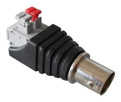 Ficha Bnc Hembra A Presion Camara Seguridad - Dy 1