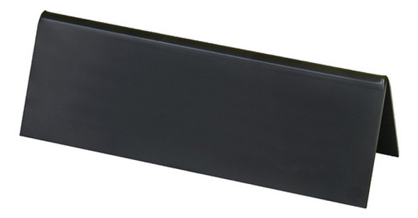 Prisma De Mesa Em Acrílico Preto - Kit 10 Peças 0