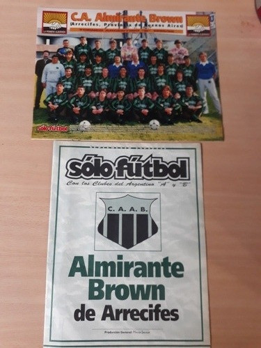 Poster Y Suplemento Alte Brown Arrecifes 1995/6 0